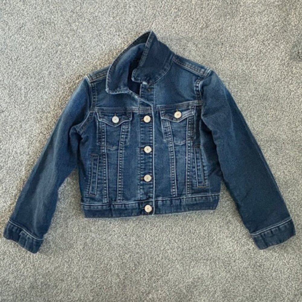 Girls Gap Denim Jacket Size S